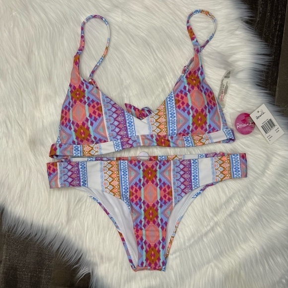 NWT Raisins Mai Tai Cheeky Fit Bikini Set size Small - Picture 10 of 10